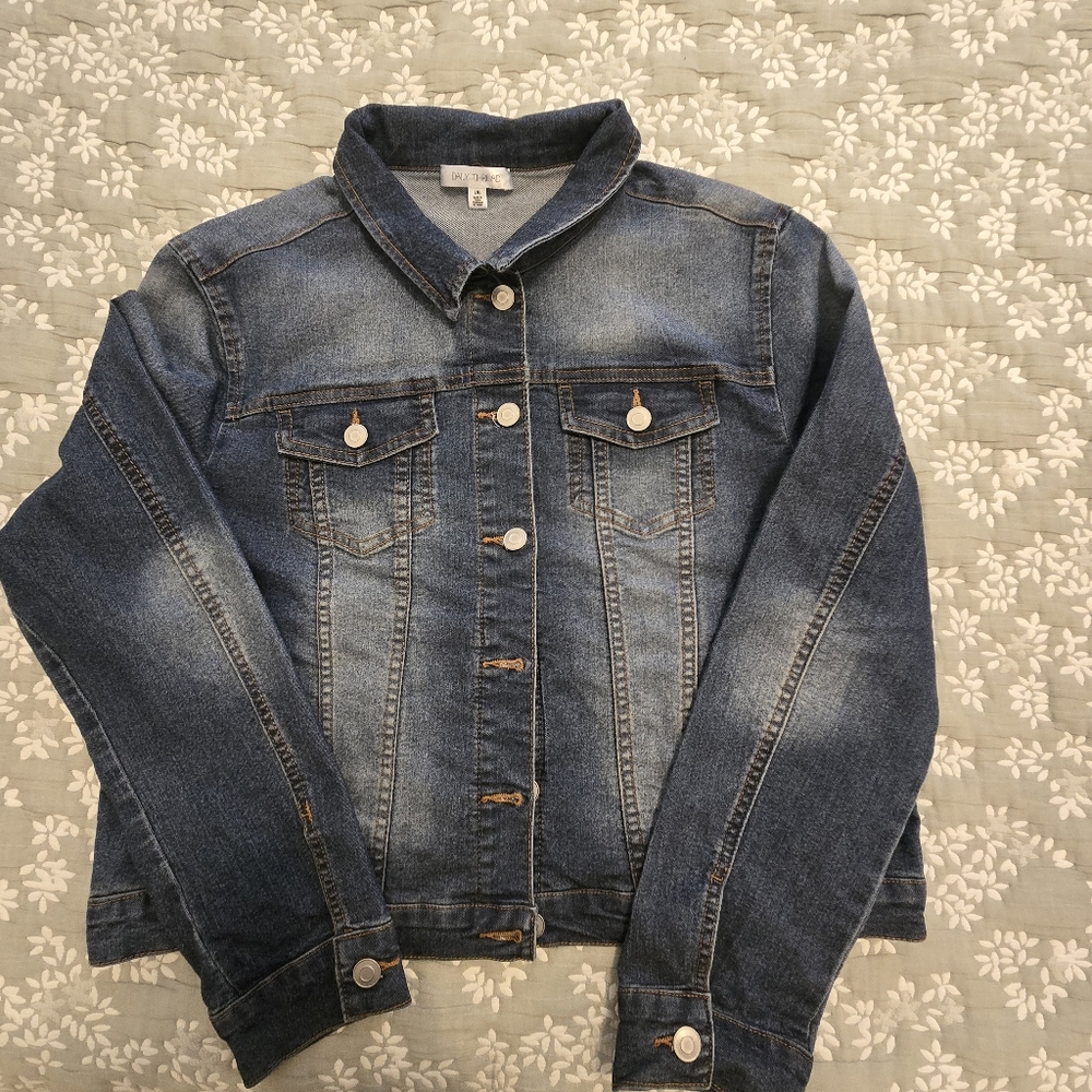 Daily Thread Denim Jacket size L  with Button Closure